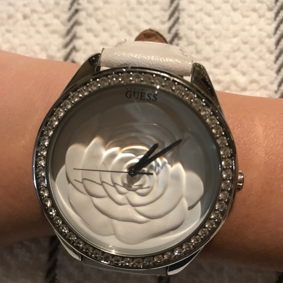 GUESS Leather Watch - Picture 3 of 5